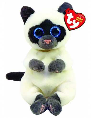 Peluche Gattino Miso Beanie Babies - 20 cm - CRAT40548 | Futurartb2b Ingrosso Giocattoli