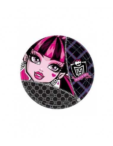 8 Piatti 23 cm party monster high CMG552245 - 2225624784138 | Futurartb2b Ingrosso Giocattoli