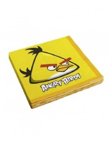 Angry Birds - Set 16 Tovaglioli Di Carta CMG552363 - 2226570632290 | Futurartb2b Ingrosso Giocattoli