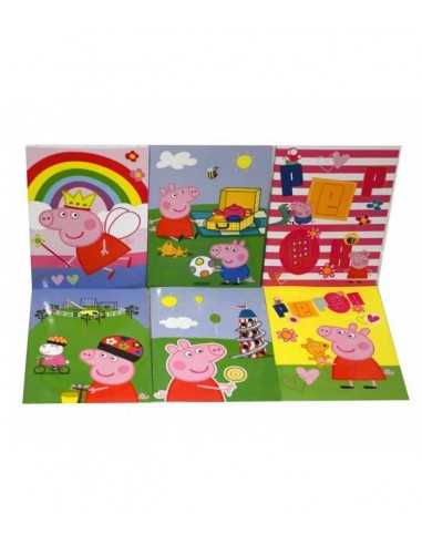 Peppa pig quaderno maxi A4 rigo A  - ACC140820 | Futurartb2b Ingrosso Giocattoli