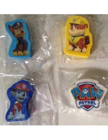 paw patrol gomma grande con personaggi 4modelli - ACC152890/3 | Futurartb2b Ingrosso Giocattoli