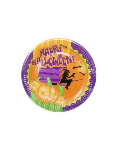 Piatto happy halloween centimetri 23 - 2120566190026 | Futurartb2b Ingrosso Giocattoli