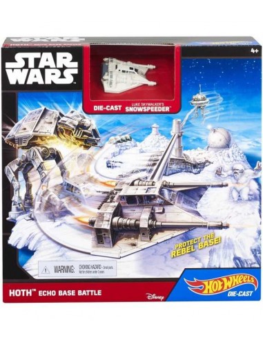 Hot Wheels star wars Playset Echo Base Spaziale - MATCGN33/CGN34 | Futurartb2b Ingrosso Giocattoli