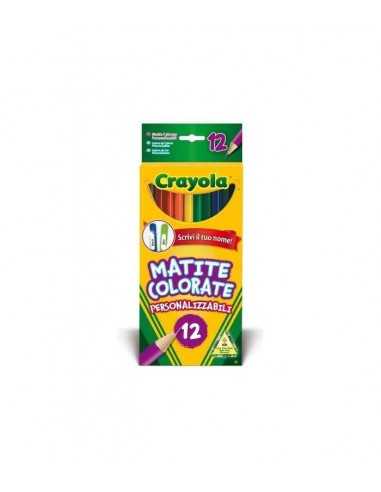 Crayola 12 matite personalizzate - 78928 | Futurartb2b Ingrosso Giocattoli