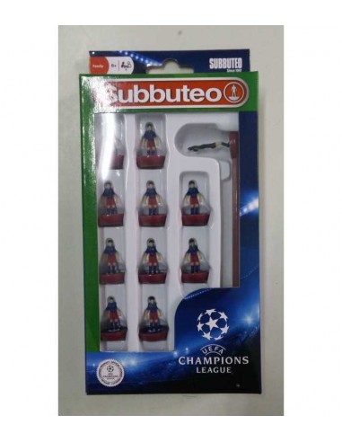 Subbuteo Squadre UEFA Champions League maglia Rosso Blu - GIOGPZ03169/BA | Futurartb2b Ingrosso Giocattoli