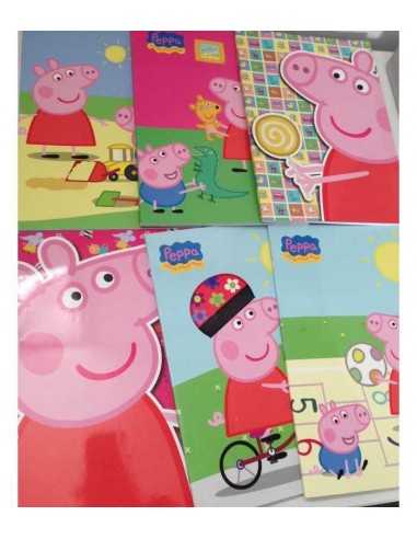 Quadernone peppa pig rigo a assortiti - ACC140020 | Futurartb2b Ingrosso Giocattoli