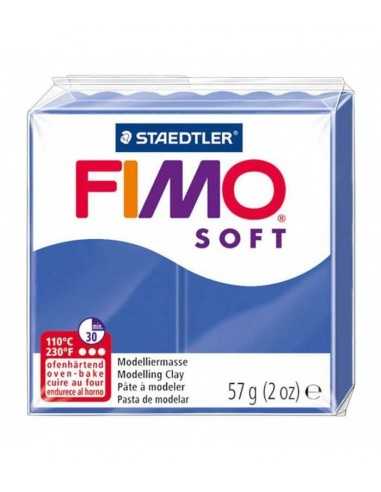 Panetto Fimo soft blu brillante - 2019041504505 | Futurartb2b Ingrosso Giocattoli