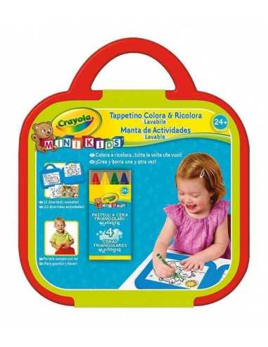 Crayola tappetino colora e ricolora mini kids - 2116647755505 | Futurartb2b Ingrosso Giocattoli