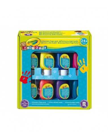 Crayola set pittura a dita mini kids - 158526 | Futurartb2b Ingrosso Giocattoli