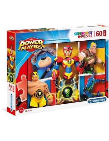 Power Players - Puzzle maxi 60 pezzi - CLE26458 | Futurartb2b Ingrosso Giocattoli