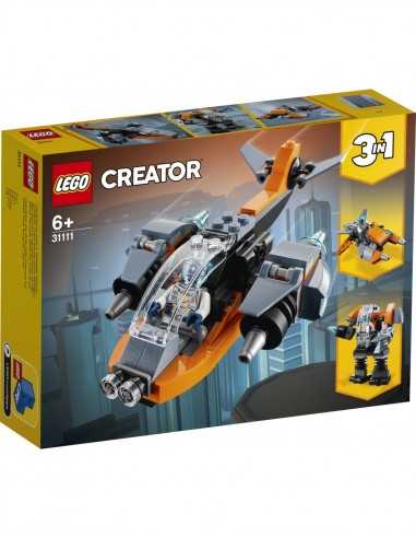 Lego Creator 31111 - Cyber-Drone - LEG6327645 | Futurartb2b Ingrosso Giocattoli