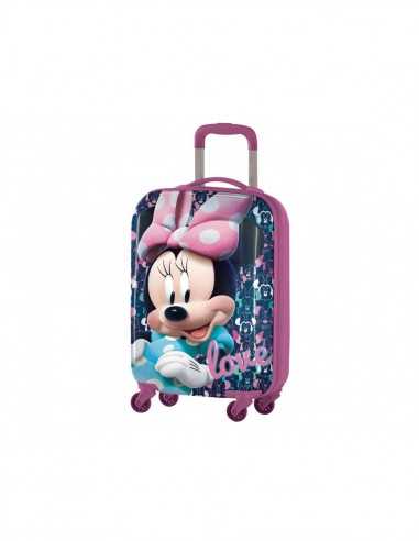 Disney Minni Trolley da viaggio rigido 4 ruote - CORD97695 | Futurartb2b Ingrosso Giocattoli