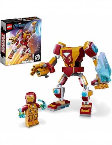 Lego Avengers - Armatura Mech Iron Man 76203 - LEG6378879 | Futurartb2b Ingrosso Giocattoli