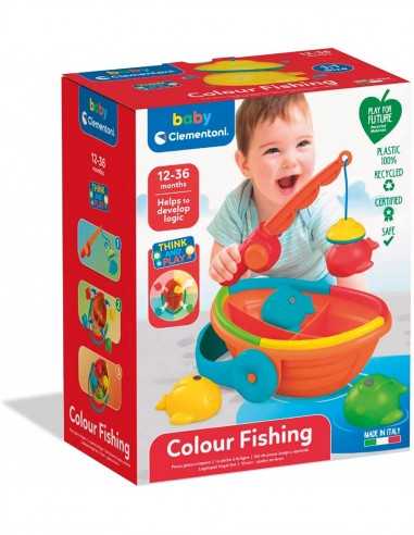 Baby Clem Gioca e Impara - Pesca colorata colour fishing - CLE17688 | Futurartb2b Ingrosso Giocattoli