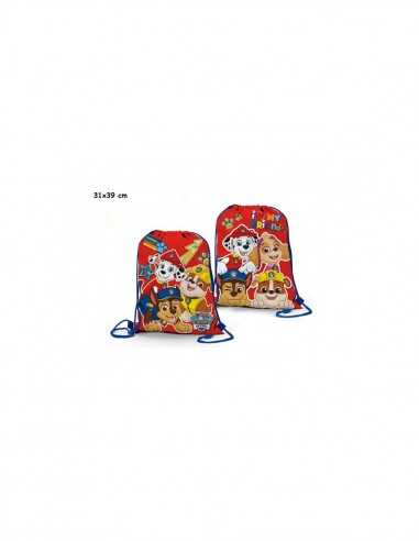 Paw Patrol Sacca Zaino colore rosso - CORN02350 | Futurartb2b Ingrosso Giocattoli