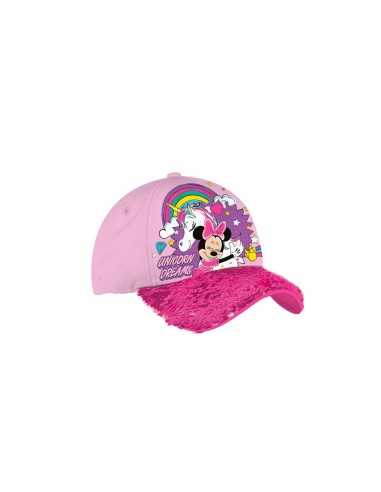 Minnie Cappello con visiera e unicorno - taglia 52 - CORD01941 MC | Futurartb2b Ingrosso Giocattoli