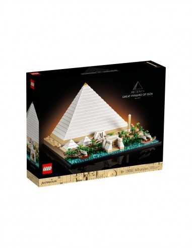 Lego Architecture 21058 - La Grande Piramide di giza - LEG6379808 | Futurartb2b Ingrosso Giocattoli