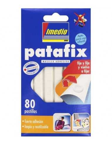 patafix bianco 80 supporti gomma adesiva - 42442 | Futurartb2b Ingrosso Giocattoli