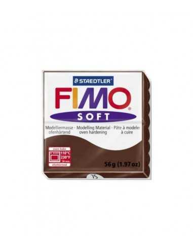 Panetto Fimo 56gr cioccolata - 2049806145032 | Futurartb2b Ingrosso Giocattoli