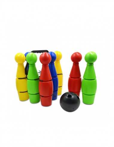 Mini bowling 8 birilli e 2 palline - MAGTI-012 | Futurartb2b Ingrosso Giocattoli