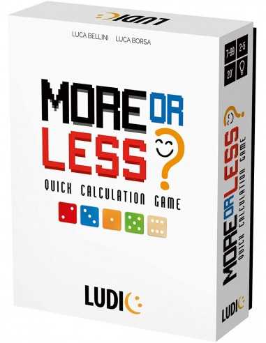 LUDIC MORE OR LESS - GIOCO CALCOLI E VELOCITÀ - HEAMU27606 | Futurartb2b Ingrosso Giocattoli