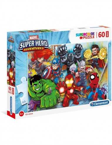 Marvel Supereroi Puzzle 60 maxi pezzi - CLE26454 | Futurartb2b Ingrosso Giocattoli