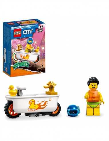 Lego City - Stunt Bike con vasca da bagno 60333 - LEG6379641 | Futurartb2b Ingrosso Giocattoli