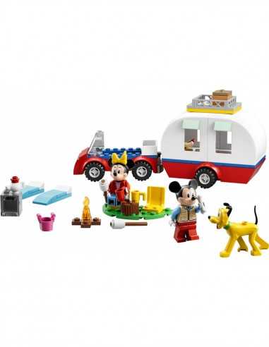 Lego Disney - Vacanza in campeggio con Topolino e Minnie 10777 - LEG6379797 | Futurartb2b Ingrosso Giocattoli