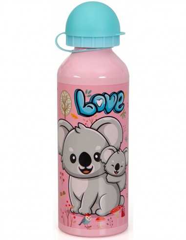 Borraccia Koala Love in alluminio da 500 ml - 4M15130 | Futurartb2b Ingrosso Giocattoli