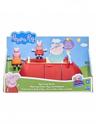 Peppa Pig l'automobile di famiglia con Peppa e Mamma Pig - HUNF2184 | Futurartb2b Ingrosso Giocattoli