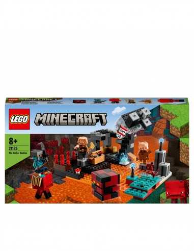 Lego Minecraft 21185 - Il bastione del Nether - LEG6379573 | Futurartb2b Ingrosso Giocattoli