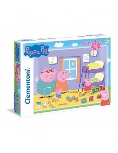 Peppa Pig Puzzle 60 pezzi maxi - CLE26438 | Futurartb2b Ingrosso Giocattoli