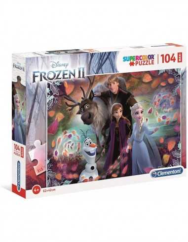 Disney Frozen 2 - Puzzle Supercolor maxi 104 pezzi - CLE23738 | Futurartb2b Ingrosso Giocattoli