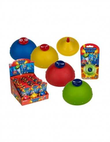 Ufo di gomma Thunderpops - 4 colori - OTB12/0973 | Futurartb2b Ingrosso Giocattoli