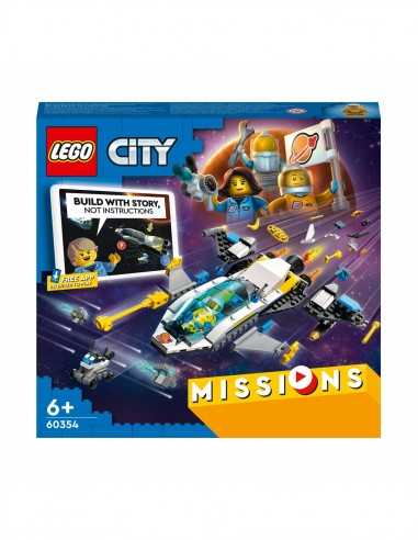 Lego City 60354 - Missioni di esplorazione su marte - LEG6385812 | Futurartb2b Ingrosso Giocattoli