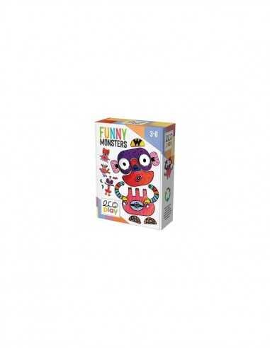 Gioco a incastro Funny Monsters - HEAMU28580 | Futurartb2b Ingrosso Giocattoli