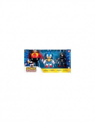 Sonic multipack con 3 personaggi da 10 cm - JAK40863 | Futurartb2b Ingrosso Giocattoli