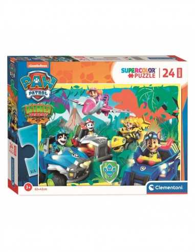 Puzzle Paw Patrol Dino Rescue 24 maxi pezzi - CLE24235 | Futurartb2b Ingrosso Giocattoli