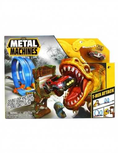 Metal Machines - Pista T-Rex attack - TOY6702 | Futurartb2b Ingrosso Giocattoli