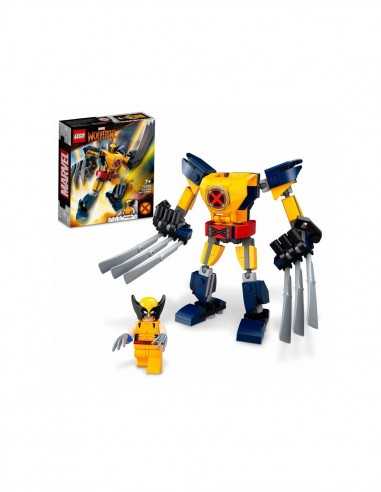 Lego Marvel - Armatura Mech Wolverine 76202 - LEG6378878 | Futurartb2b Ingrosso Giocattoli