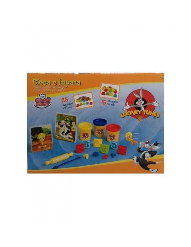 looney tunes gioca e impara pasta da modellare - MAGGG-76012 | Futurartb2b Ingrosso Giocattoli