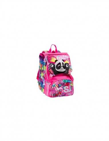 SJ Gang Zaino estensibile Girl animali flip 3D colore rosa 22-23 - SEV2C2002250-382 | Futurartb2b Ingrosso Giocattoli