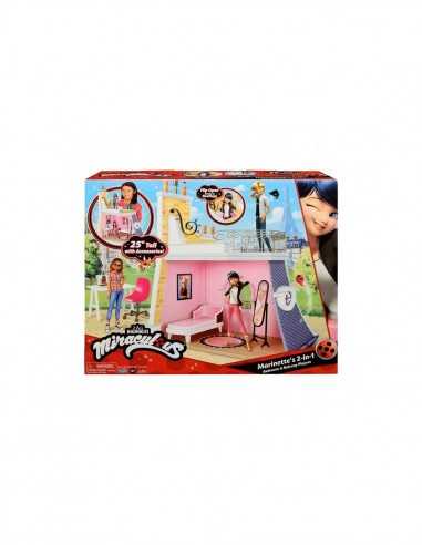 Miraculous Ladybug Marinette playset 2in1 - FIC50660 | Futurartb2b Ingrosso Giocattoli