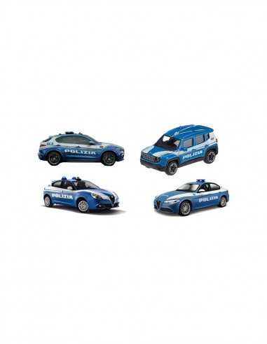 Auto Polizia die-cast scala 1:43 - GOL18-01322 | Futurartb2b Ingrosso Giocattoli