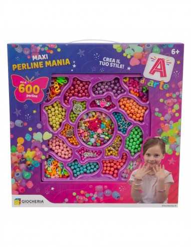 A di Arte - Maxi set di perline mania 600 pezzi - GIOGGI190223 | Futurartb2b Ingrosso Giocattoli