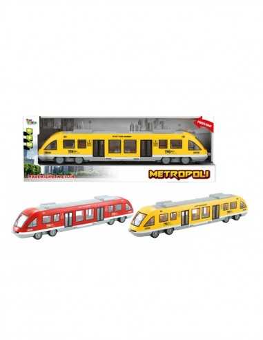 Metropolitana con funzione a frizione in scala 1 : 16 - 2 colori - TOY27441 | Futurartb2b Ingrosso Giocattoli