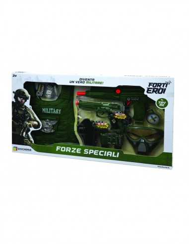 Forze Speciali set travestimento da militare - GIOGGI190258 | Futurartb2b Ingrosso Giocattoli