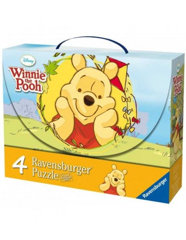 valigetta 4 puzzle winnie the pooh - 2033684535283 | Futurartb2b Ingrosso Giocattoli