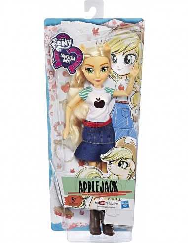 My Little Pony - Bambola Applejack fashion doll - TOYE0348/E0665 | Futurartb2b Ingrosso Giocattoli