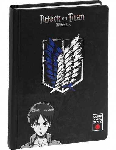 Attack on Titan Diario medium Comix 16 mesi 2023 - PAN68269 | Futurartb2b Ingrosso Giocattoli